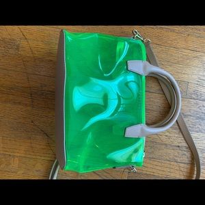 Barney’s New York Plastic Green Purse